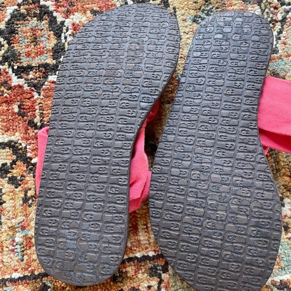 Coral Sanuk Yoga Sling Sandal - Picture 3 of 5